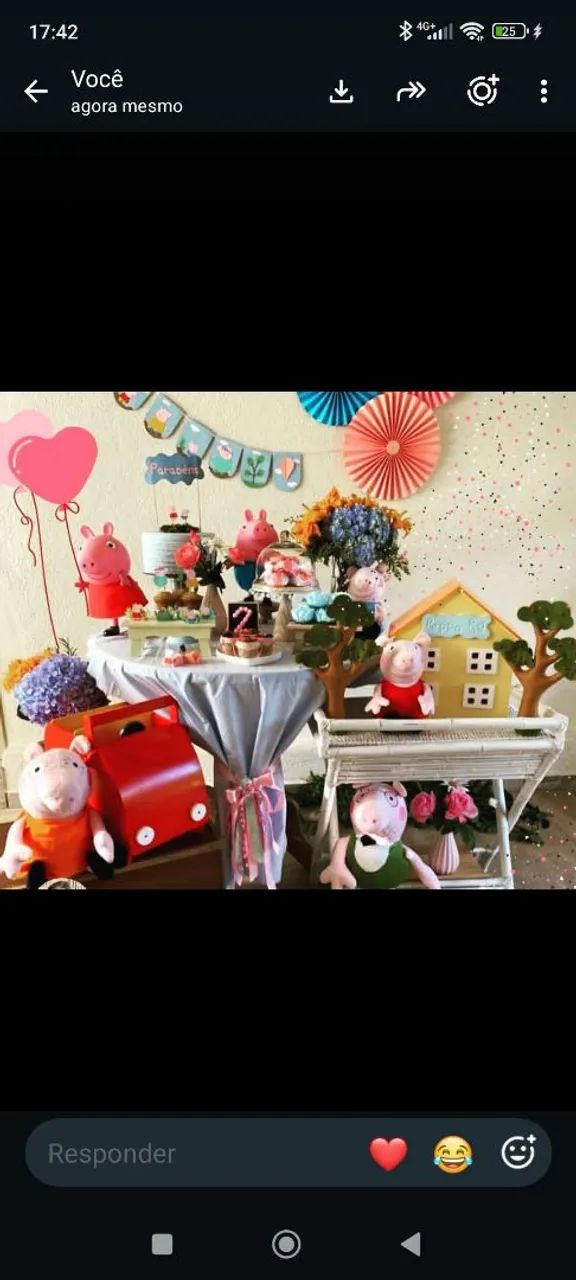 Peppa Pig e família 