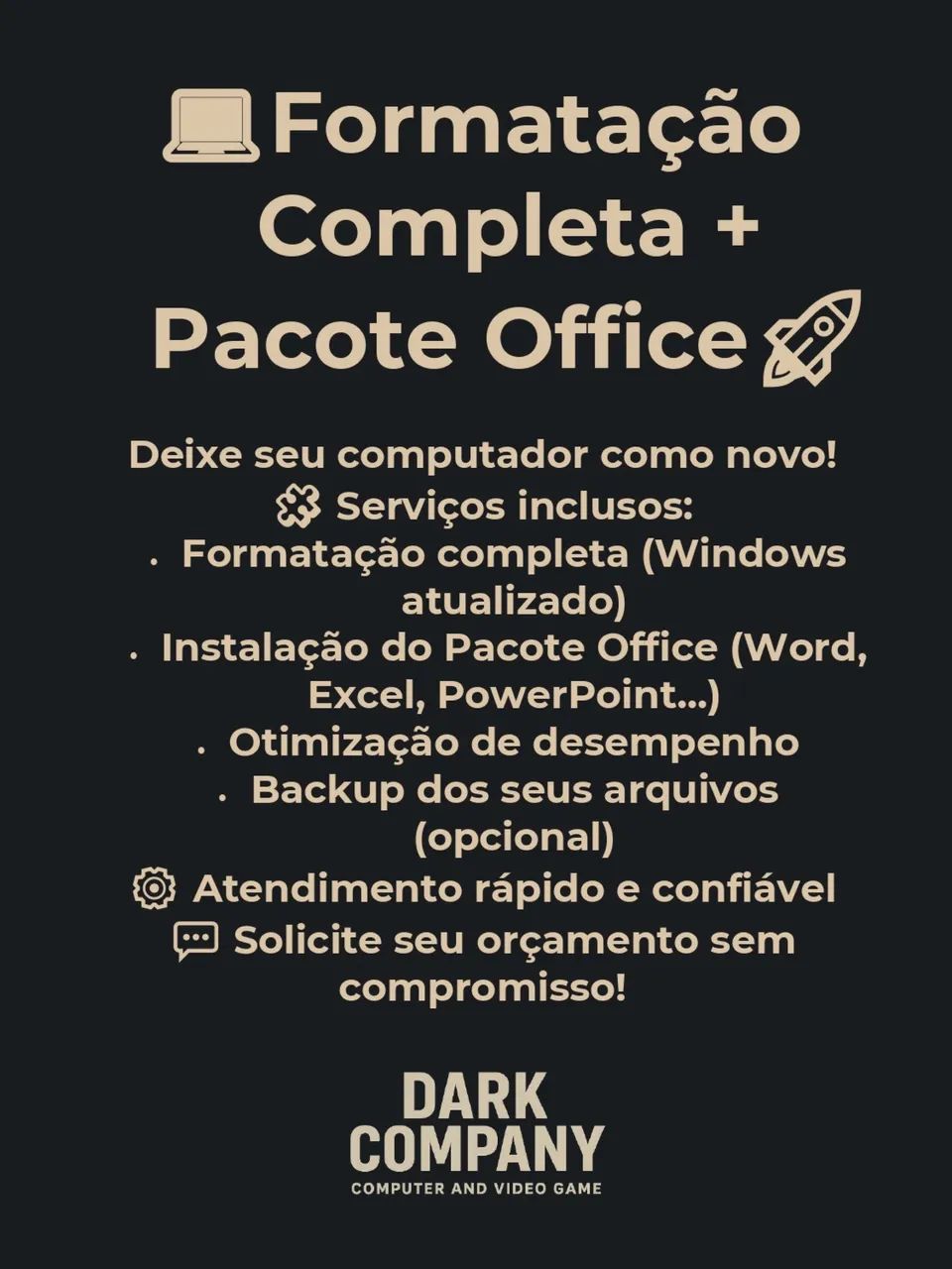 Serviços de Informática - Formatação, Limpeza e Suporte Técnico - Foto 2