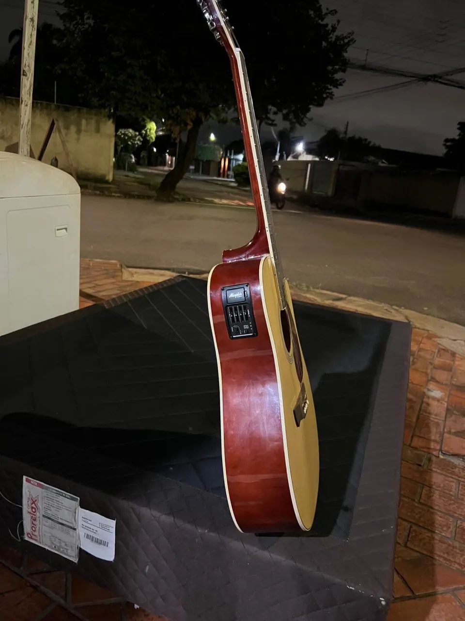 Violão memphis tagima elétrico de aço MD18 bem conservado   - Foto 4