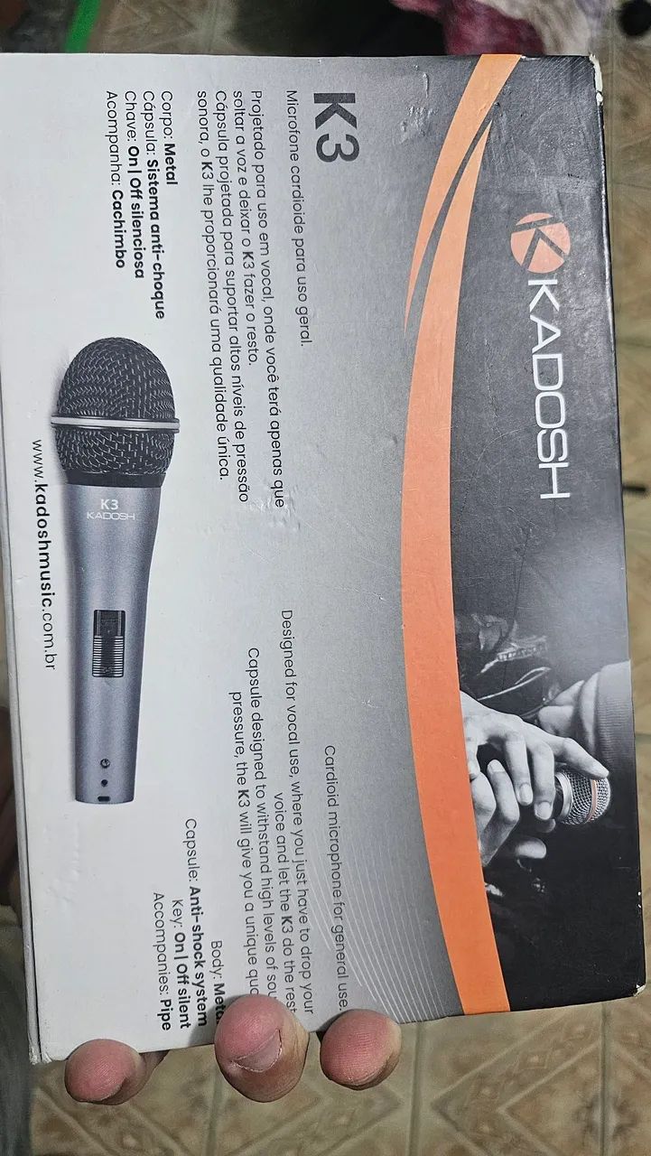 Microfone kadosh k3 - Foto 3