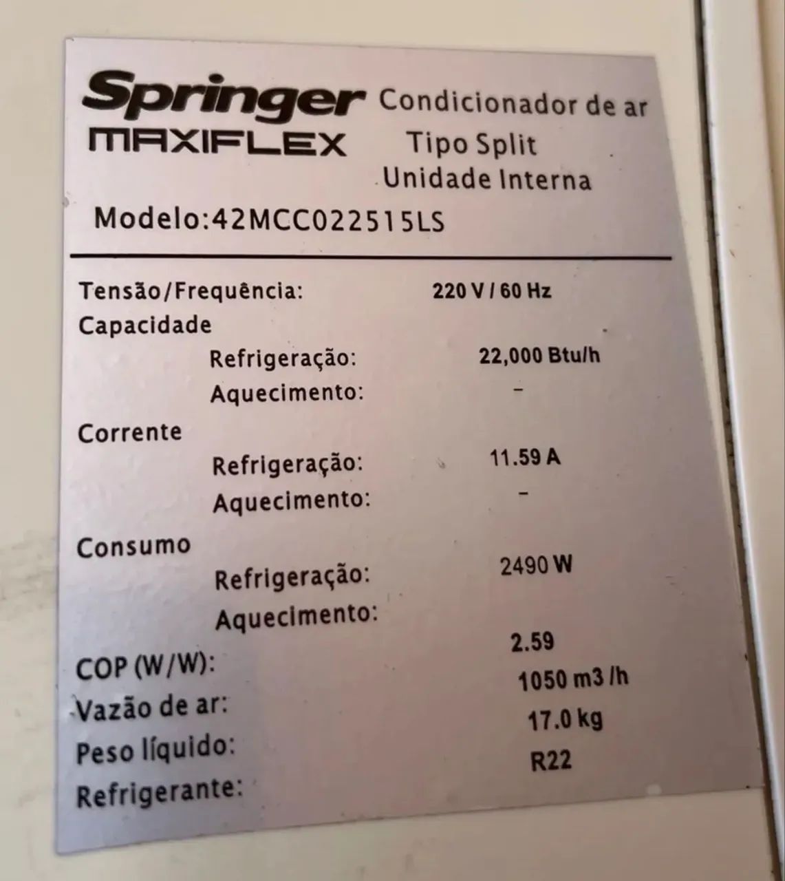 3 Ar condicionado Springer Split (leia o anúncio) - Foto 2
