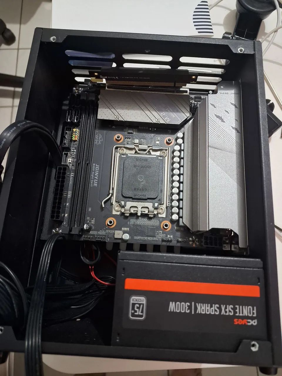 Kit ITX preto am5 - Foto 2