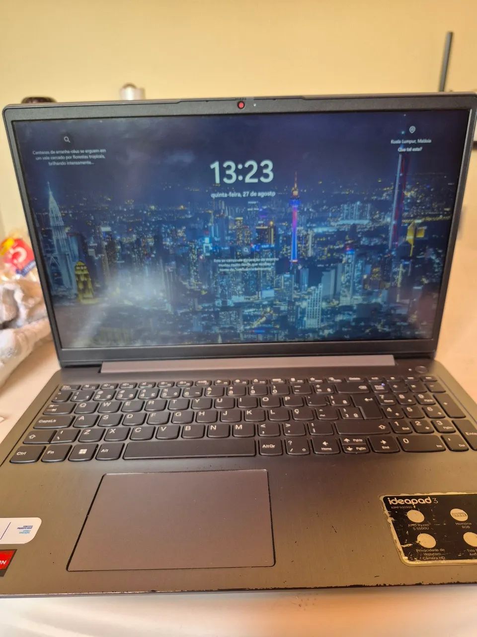 Notebook Lenovo IdeaPad 3 Linux