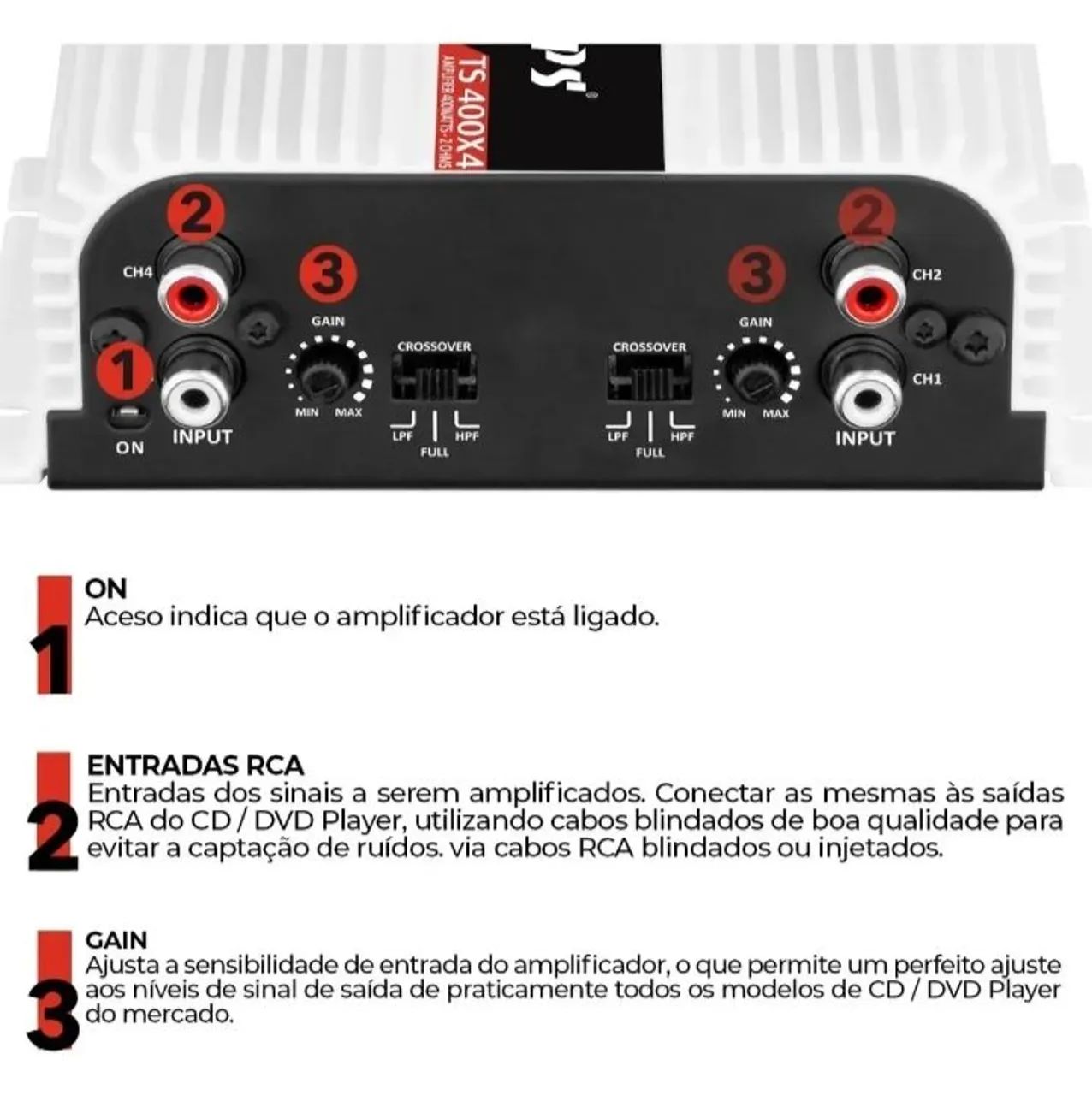 Módulo Taramps 400 Rms - Foto 4