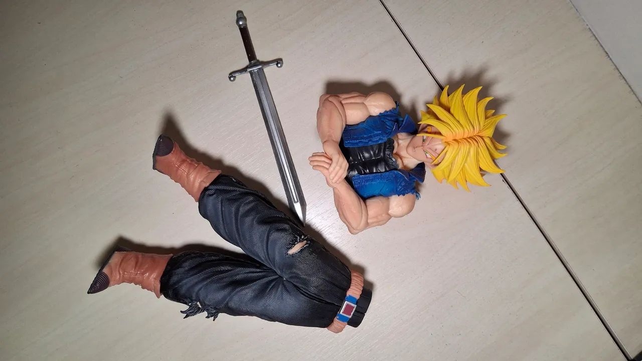Trunks estátua dragon ball z - Foto 5
