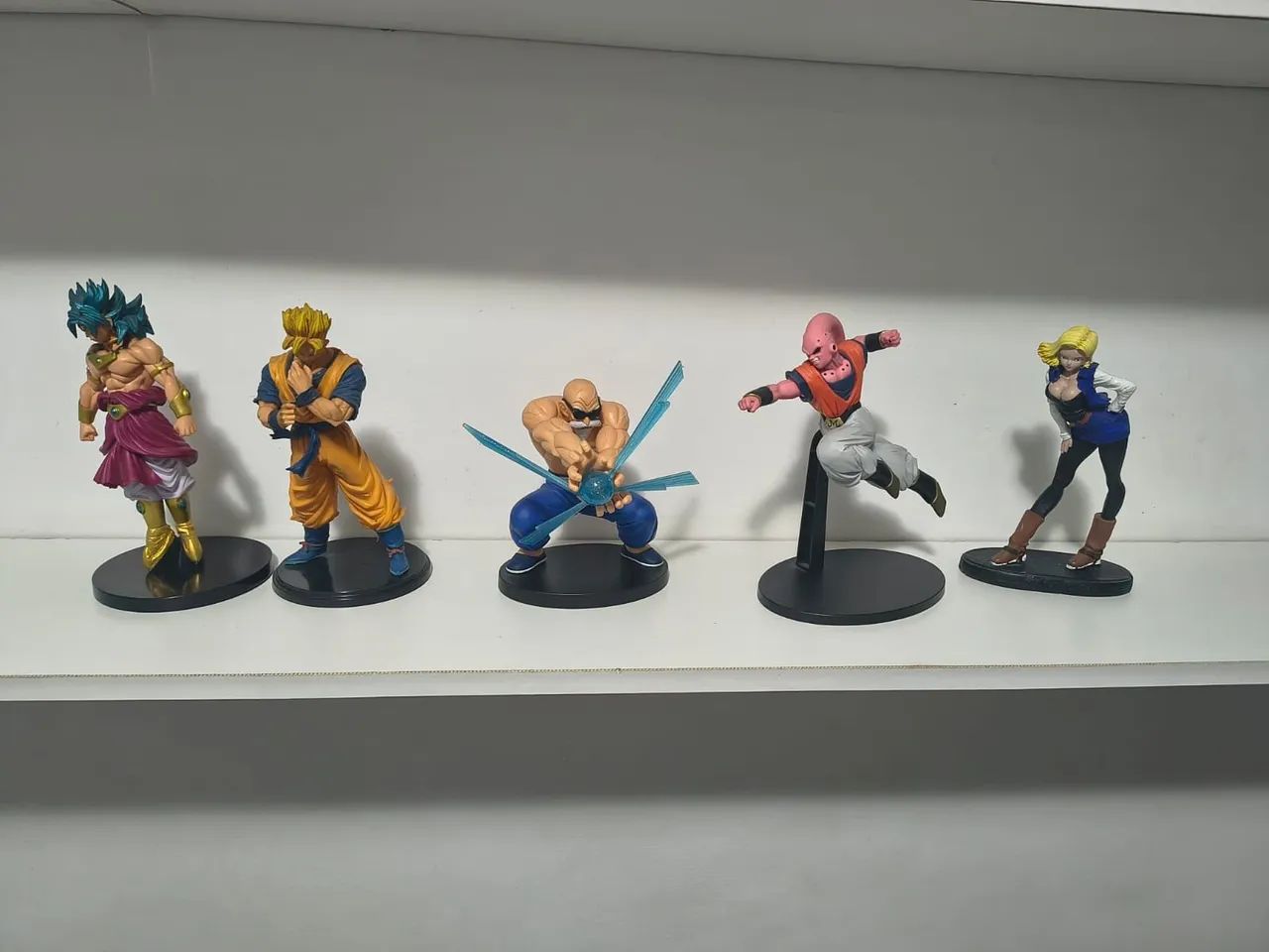 5 Action figures Dragon Ball 