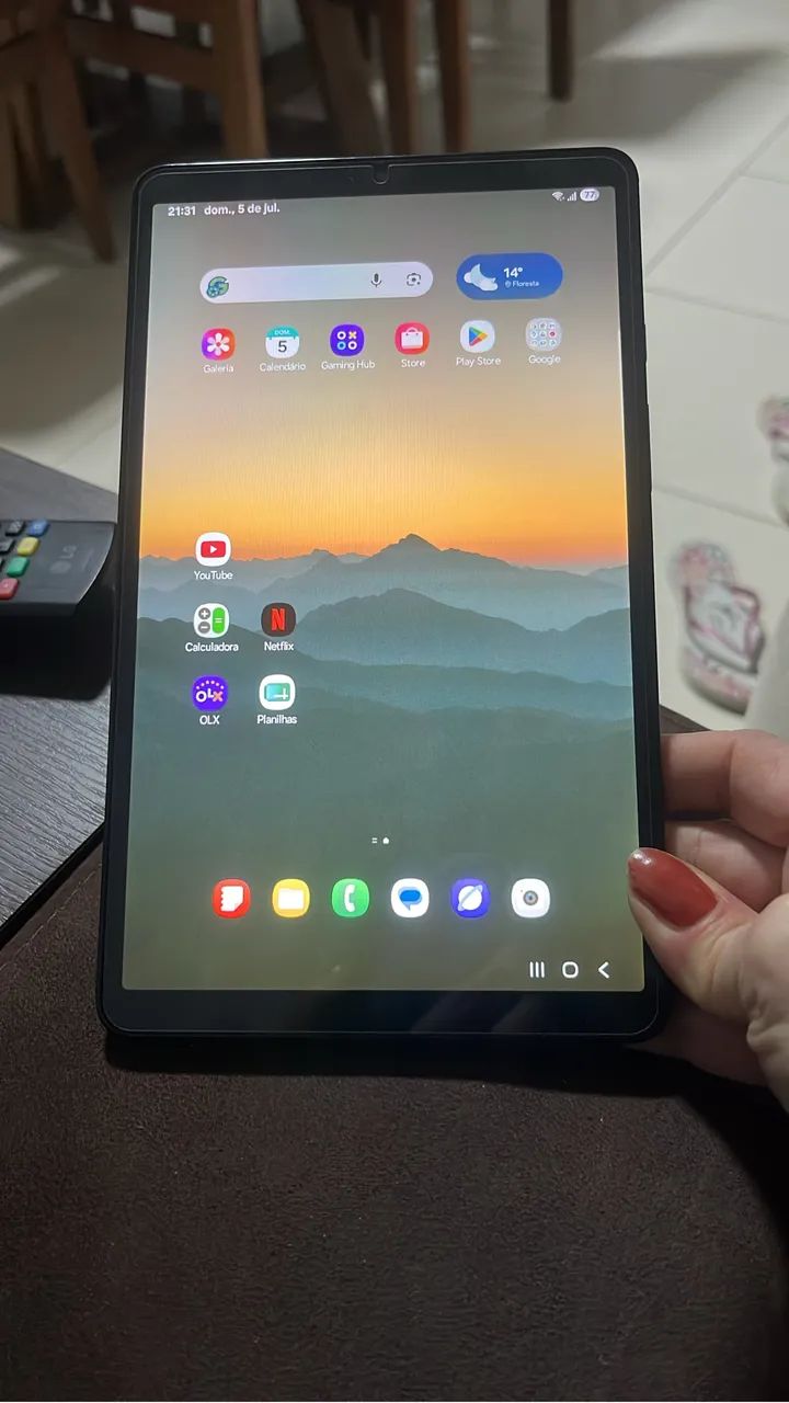 Tablet Samsung A9 64 GB acompanha  caneta e case - Foto 4