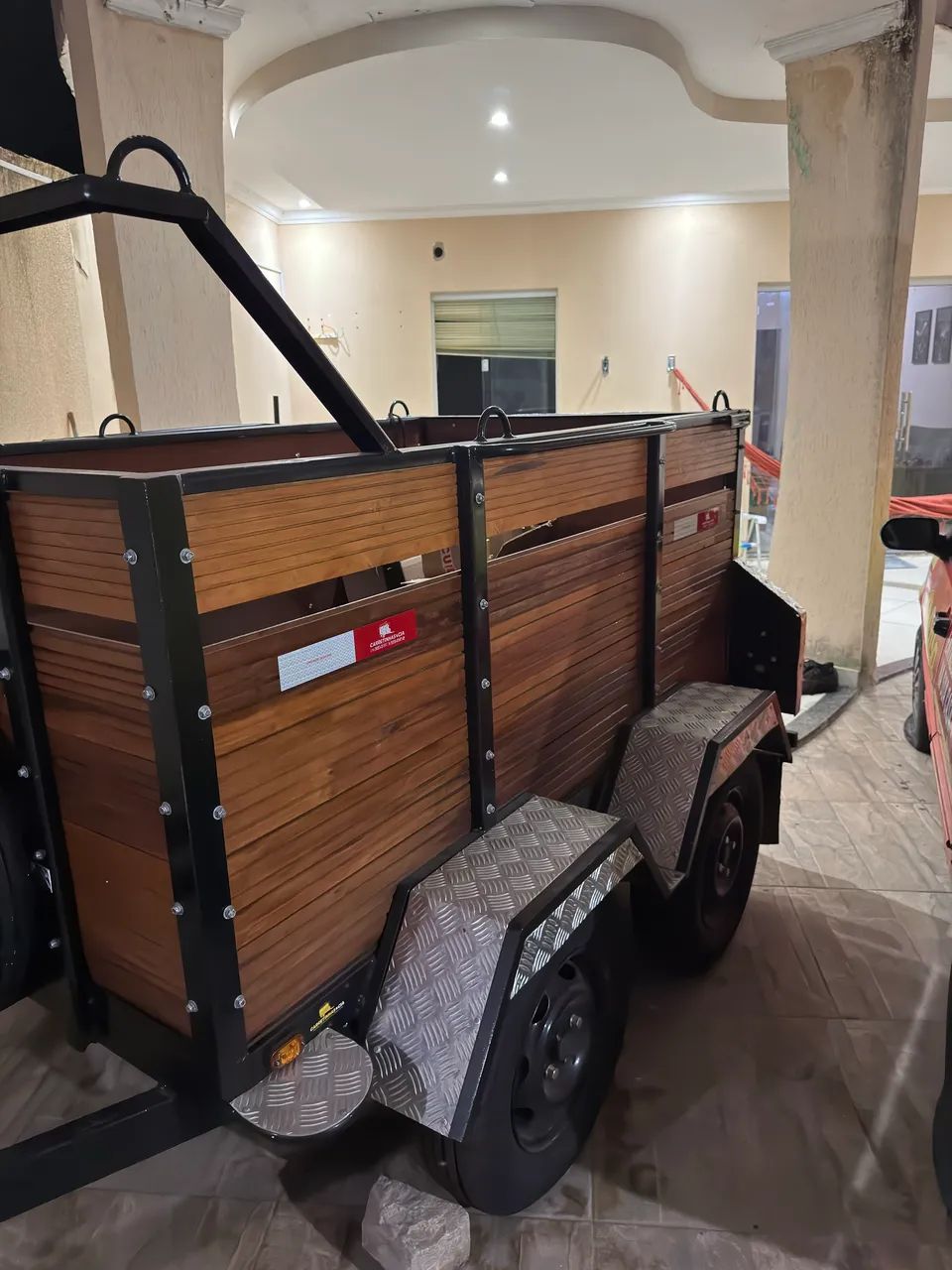 Carretinha Fazendinha 2 eixos