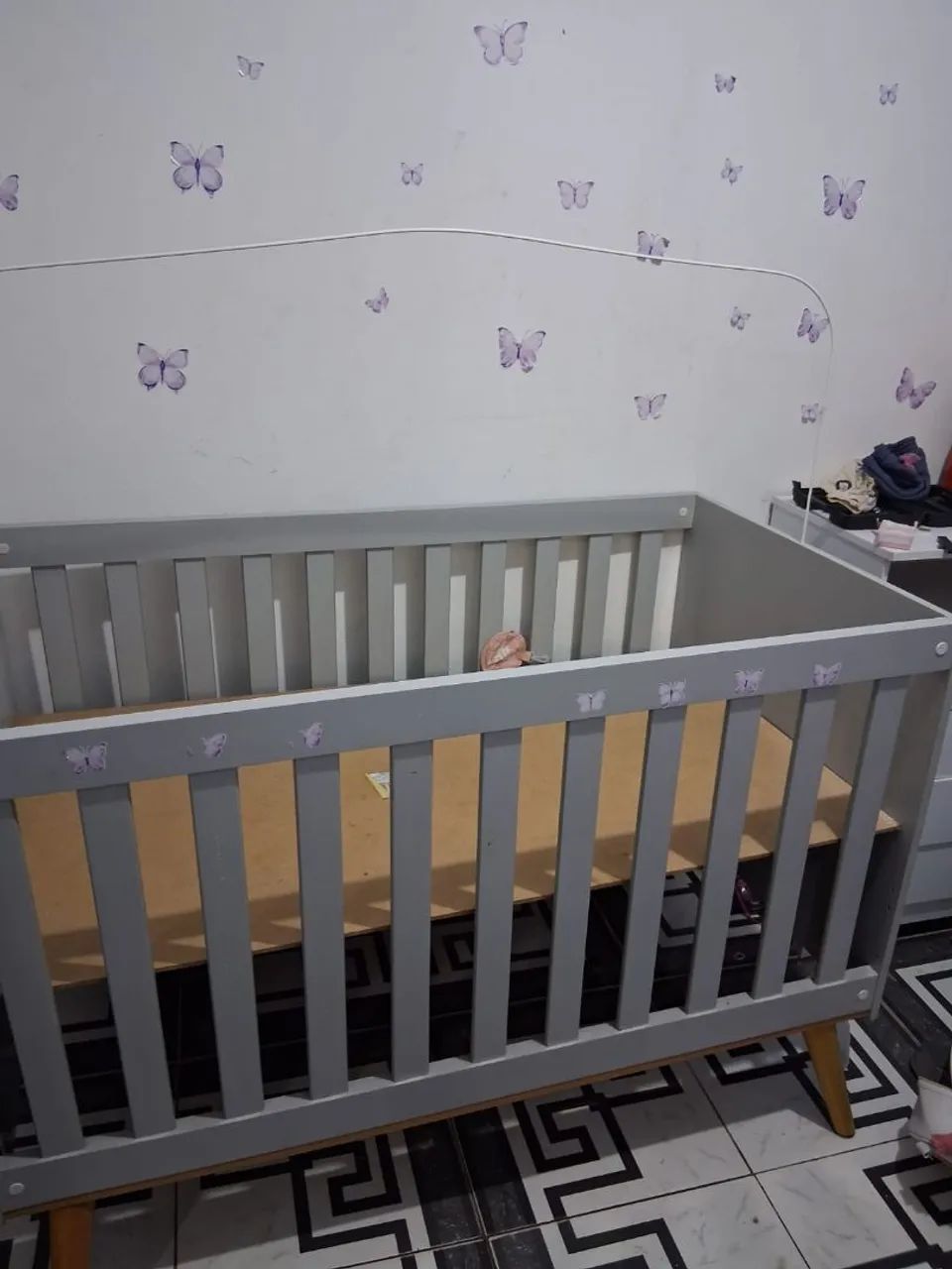 Berço de Bebê vai com colchão 