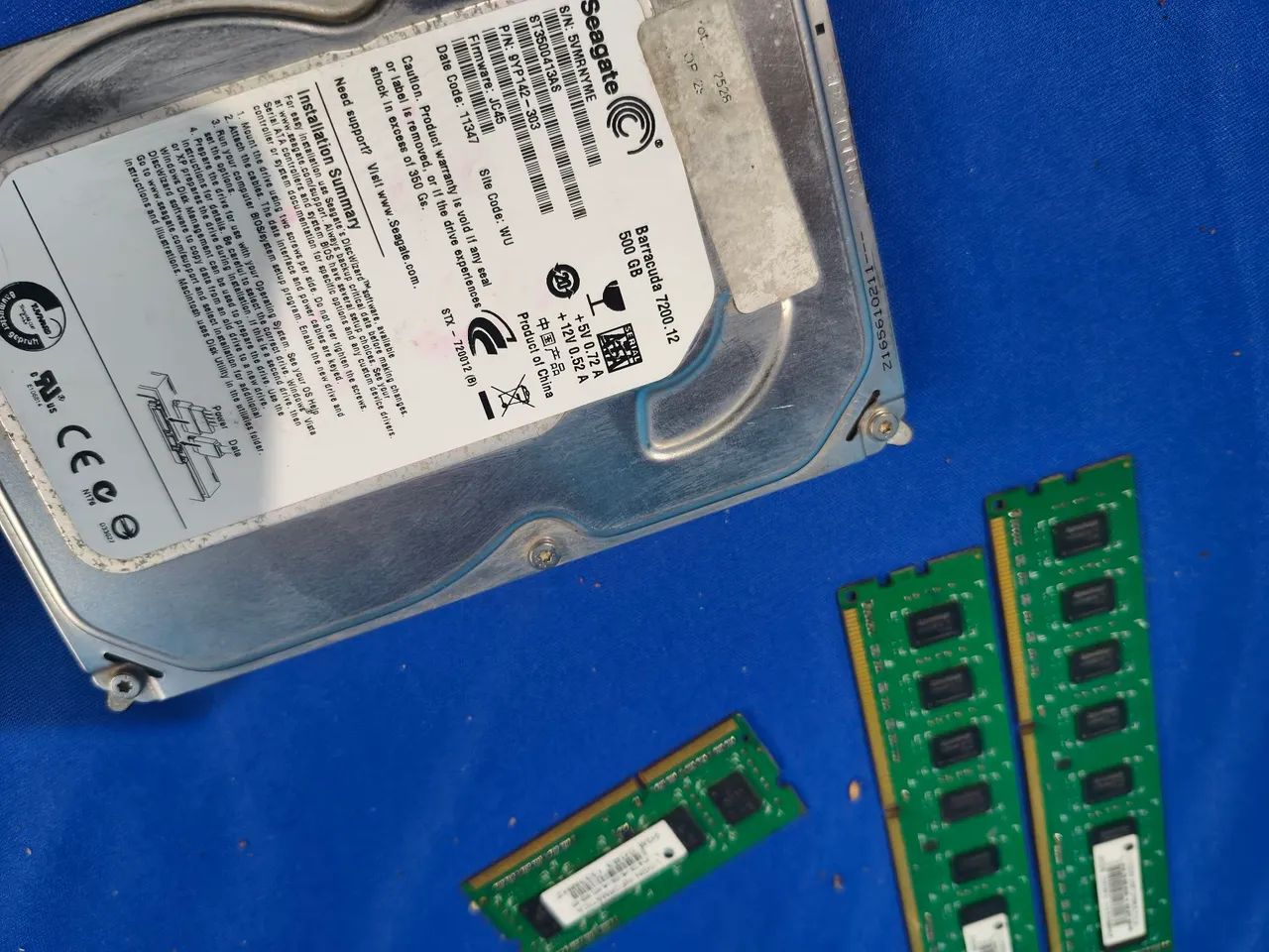 Vendo  peças pra computador memória   e hd - Foto 3