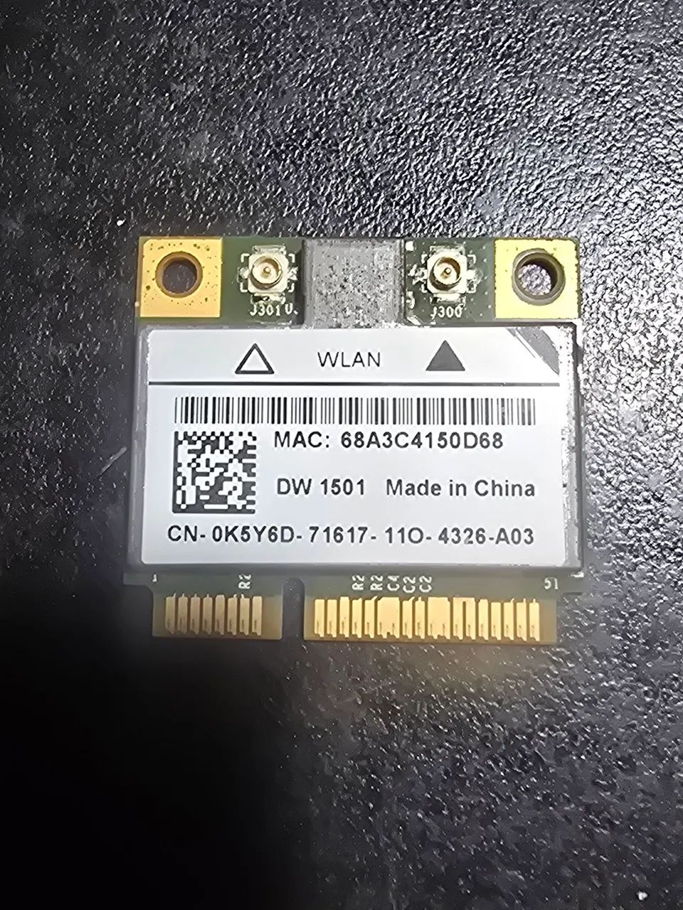 Placa WiFi Dell DW1501