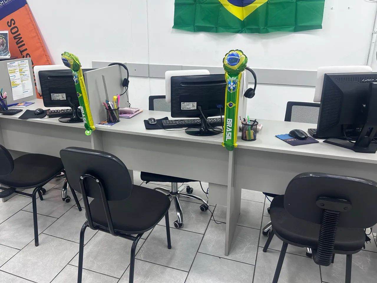 Mesas de atendimento 
