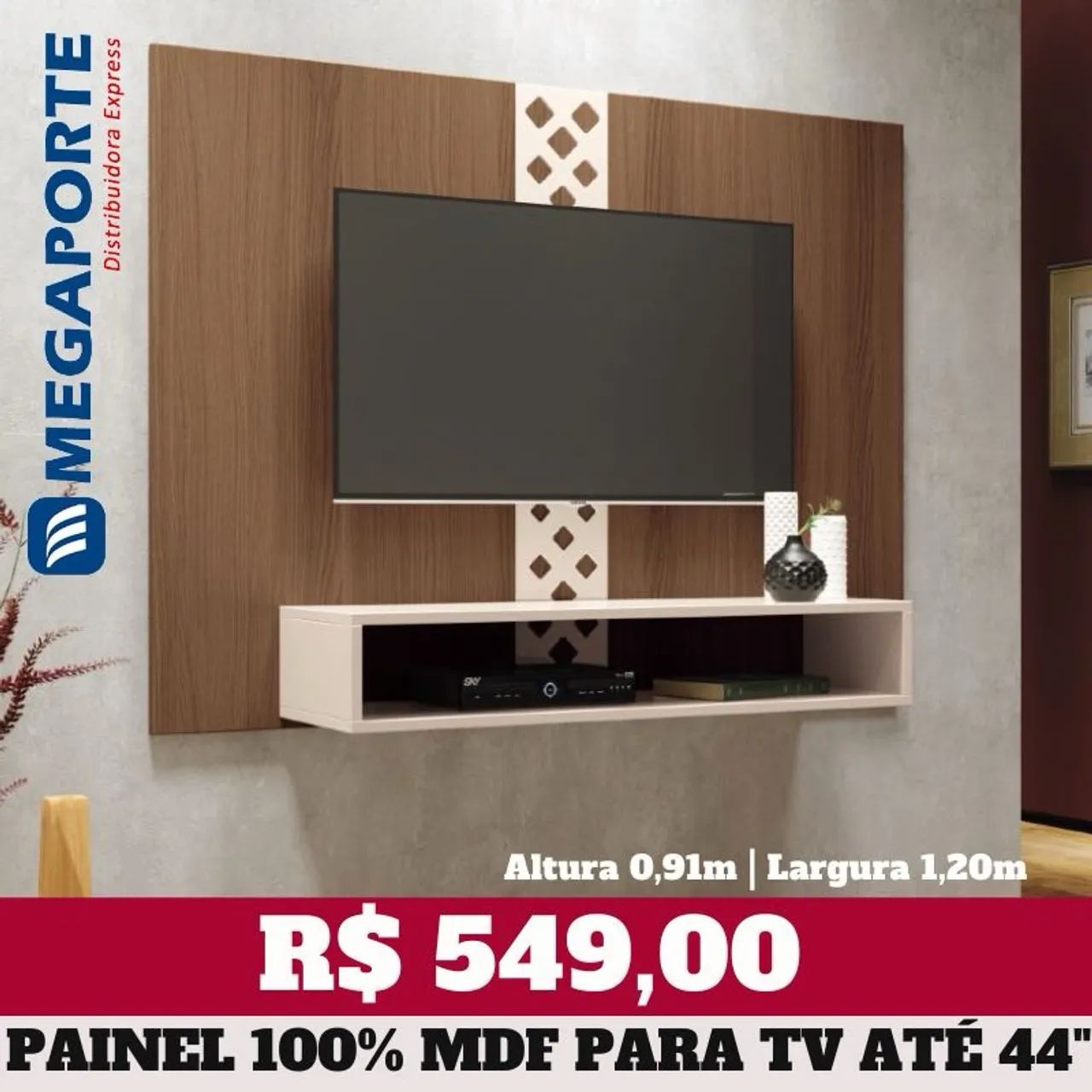 Painel para televisão  - Foto 4