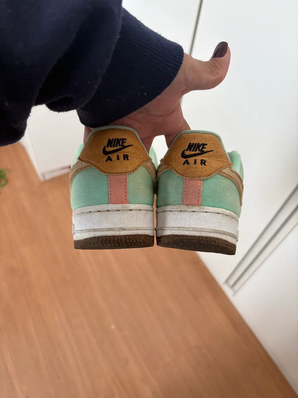 Nike airforce edição limitada happy pineapple  - Foto 5