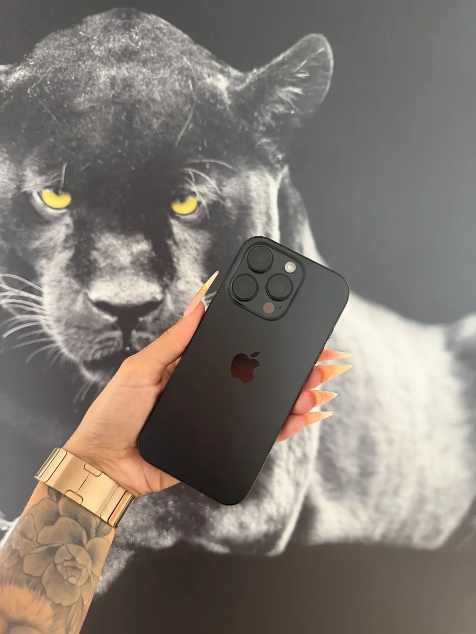 iPhone 16 Pro 256GB Titânio Preto - Foto 2