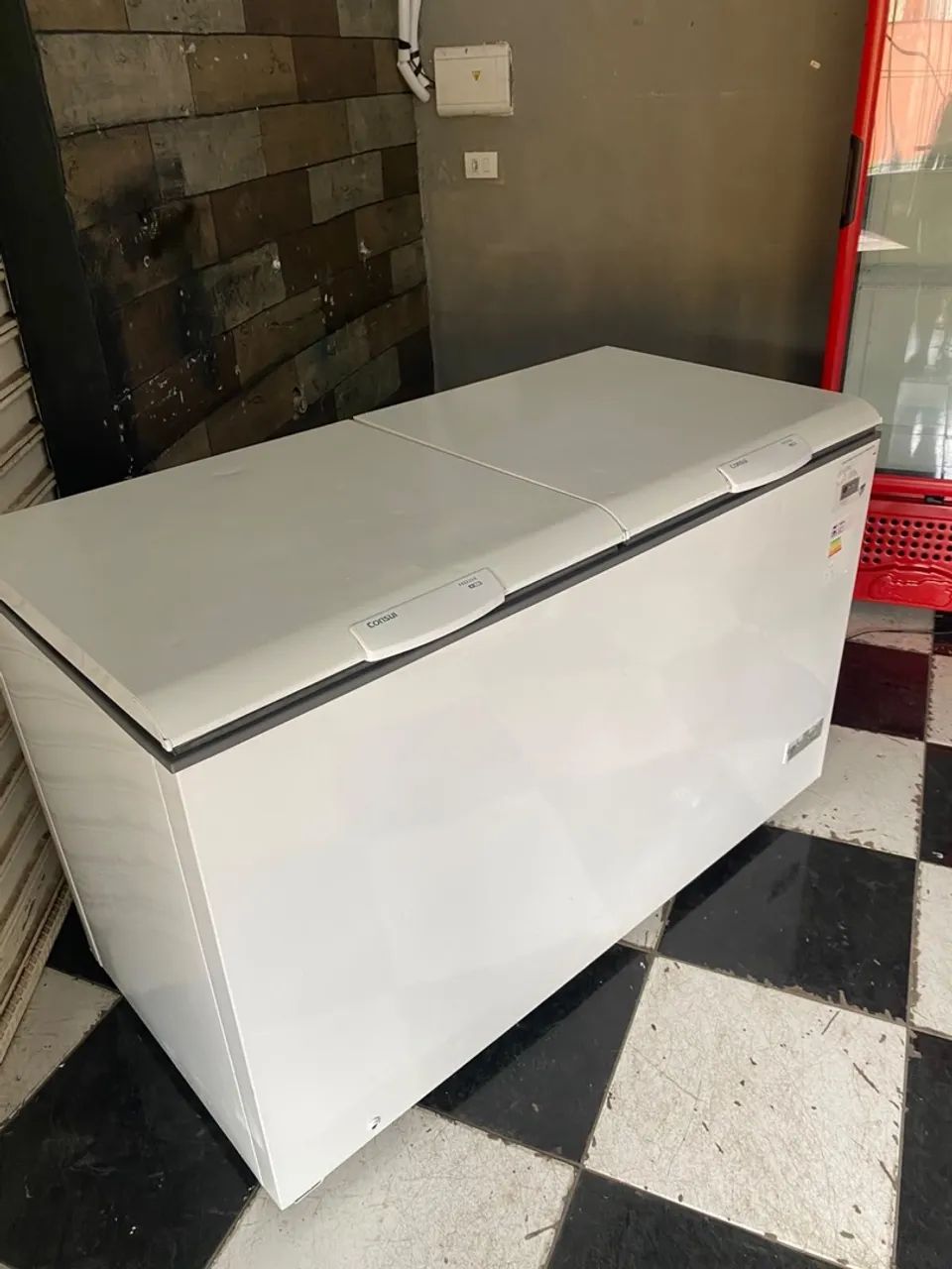 Freezer horizontal consul dupla função entrega grátis 