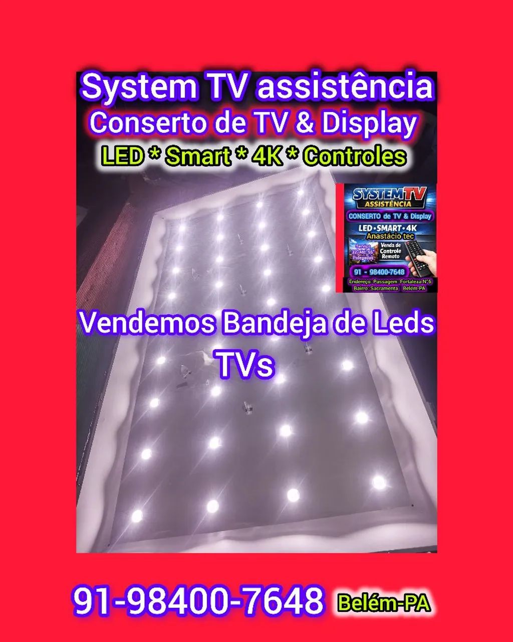 TCL 55P755 Bandeja de Leds