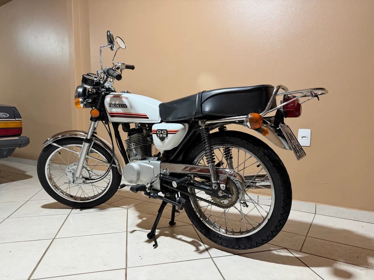 CG 125cc Bolinha ( placa preta ) - Foto 4