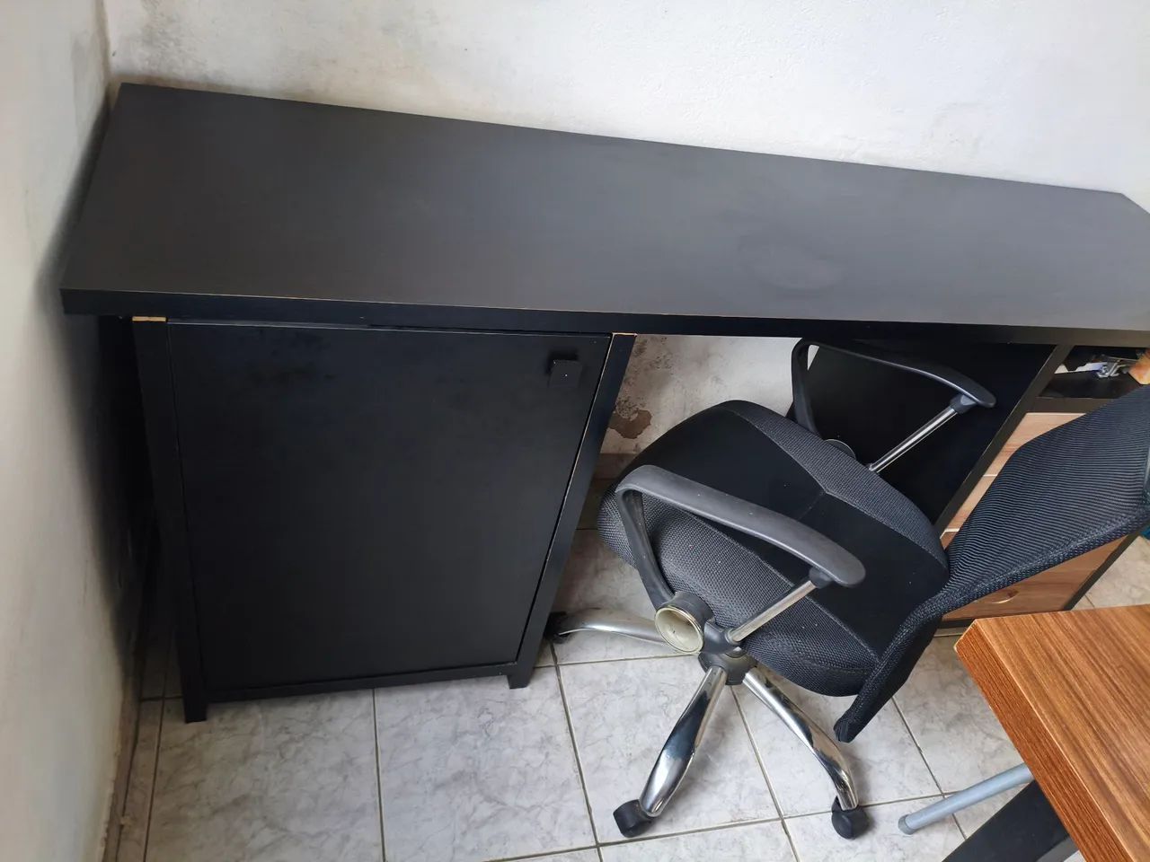 Estacão de trabalho com cadeira gamer  - Foto 3