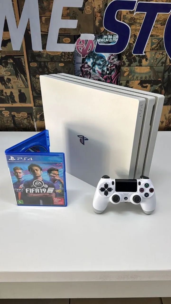 PS4 Pro 1TB - Semi Novo - Com Garantia - Consoles de Vídeo Game