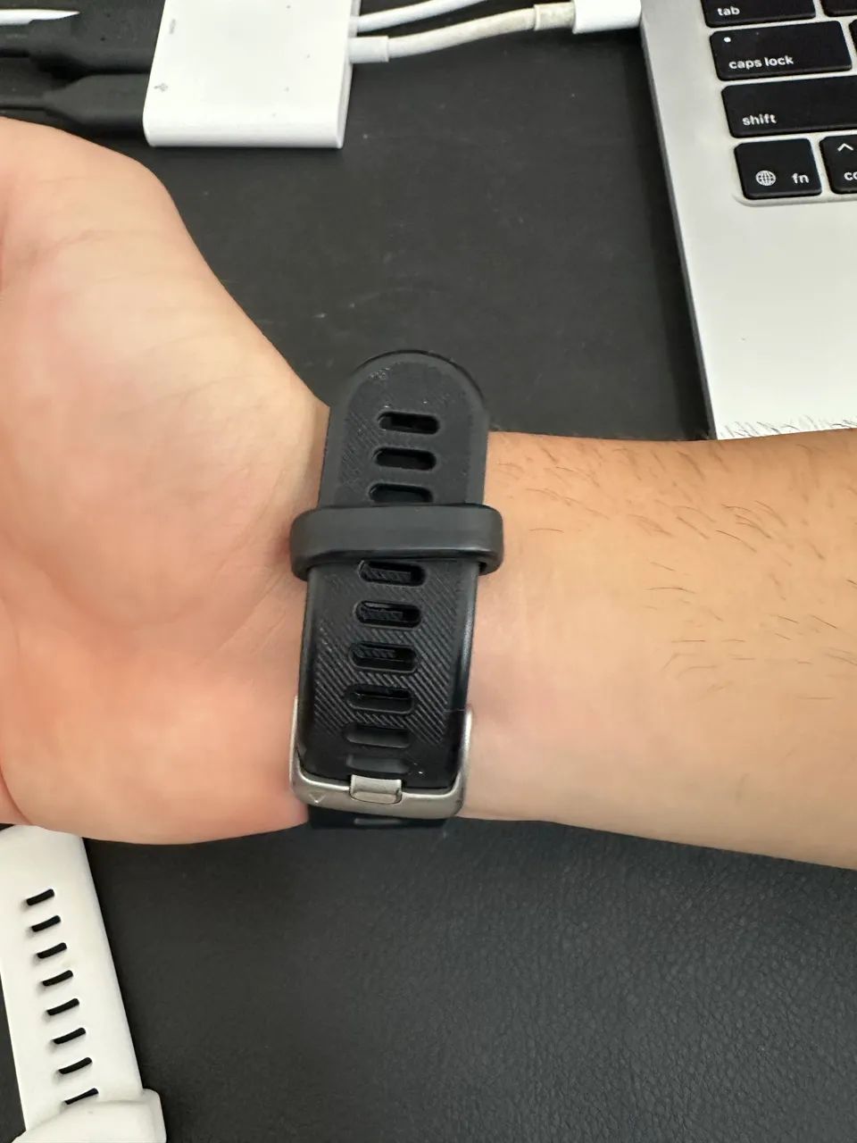 Garmin forerunner 55 com pulseira extra e cabo - Relógio Esportivo para corrida  - Foto 4
