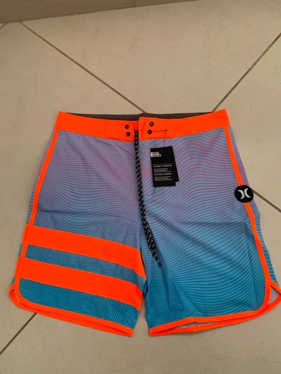 Bermuda Hurley Phantom Laranja  - Foto 2