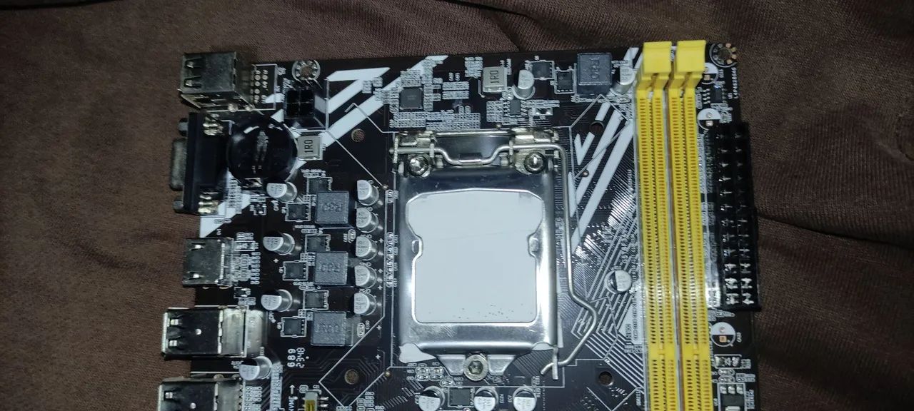 Placa mãe Revender H61-K, vídeo VGA,  HDMI, com m.2 - Foto 3