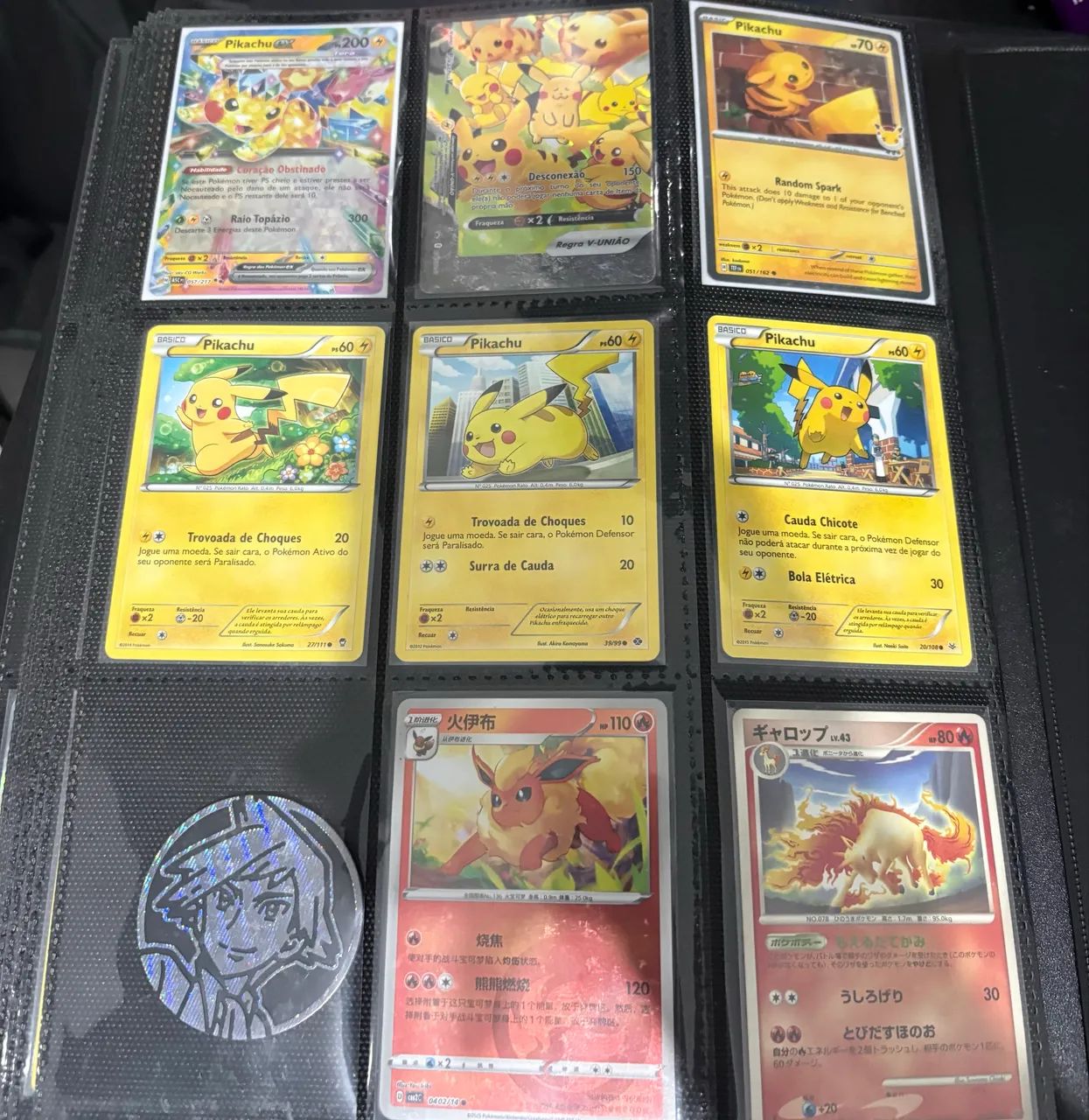 Pasta Pokémon TCG 263 Hits - Foto 4
