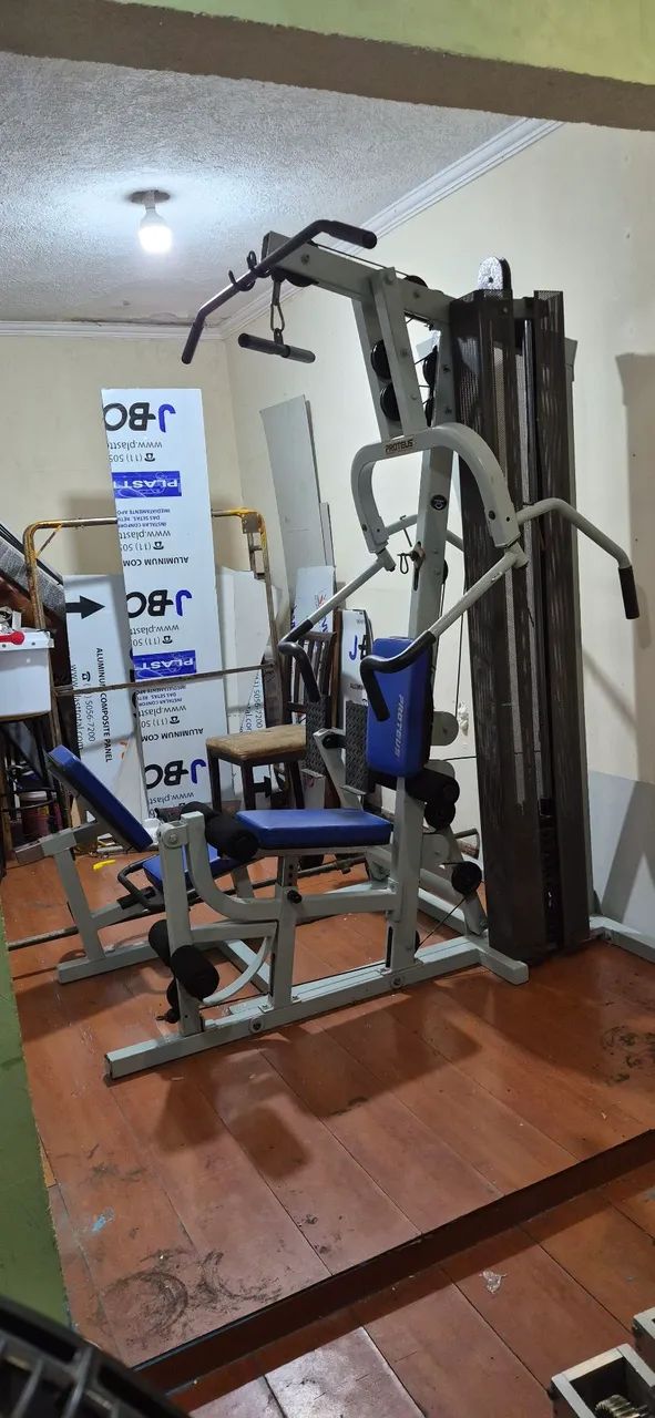 Proteus Studio 2000 Multigym estrutura para musculação  - Foto 5