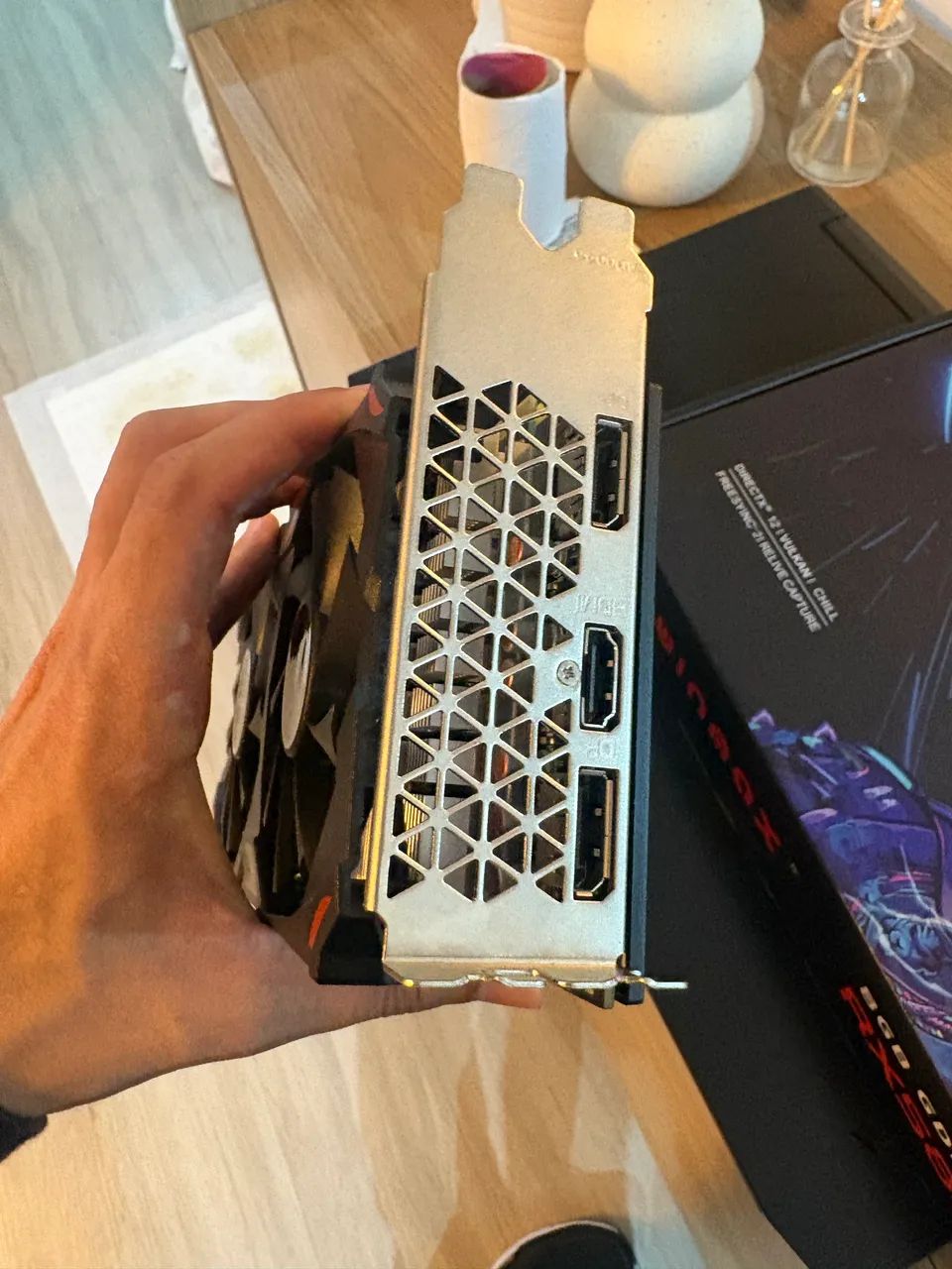 Placa de video Rx580 2048sp Pcwinmax Envio Olx - Foto 3