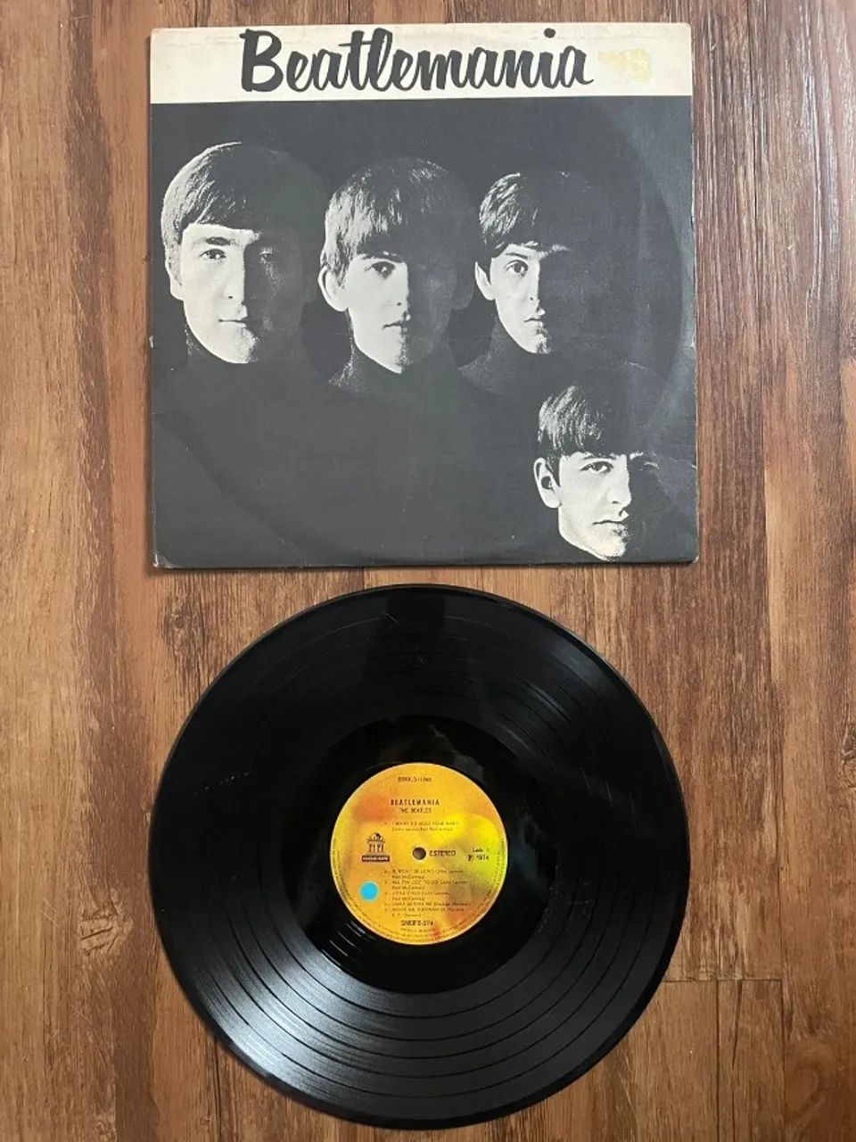 Vinil Beatlemania The Beatles Odeon Estéreo Original