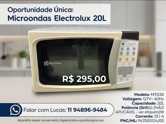 Micro-ondas Eletrolux  - Foto 2