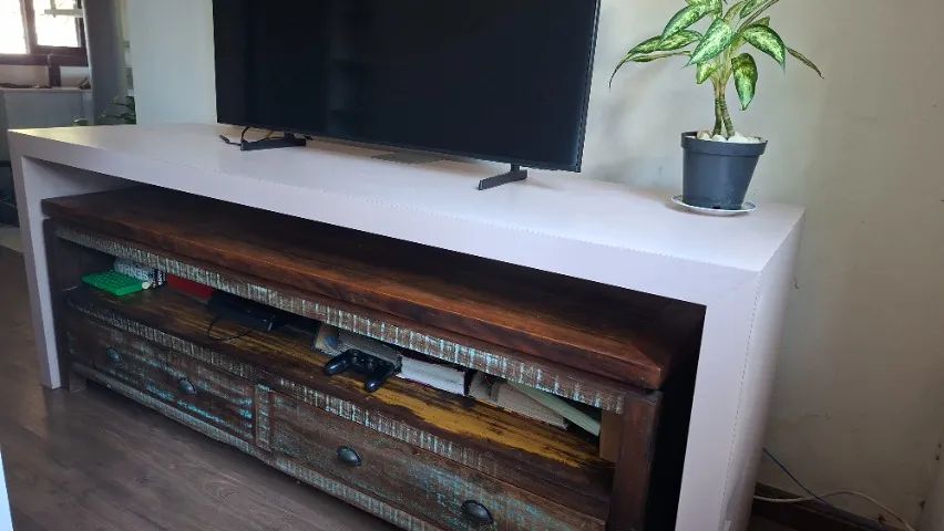 Escrivaninha MDF Rosa