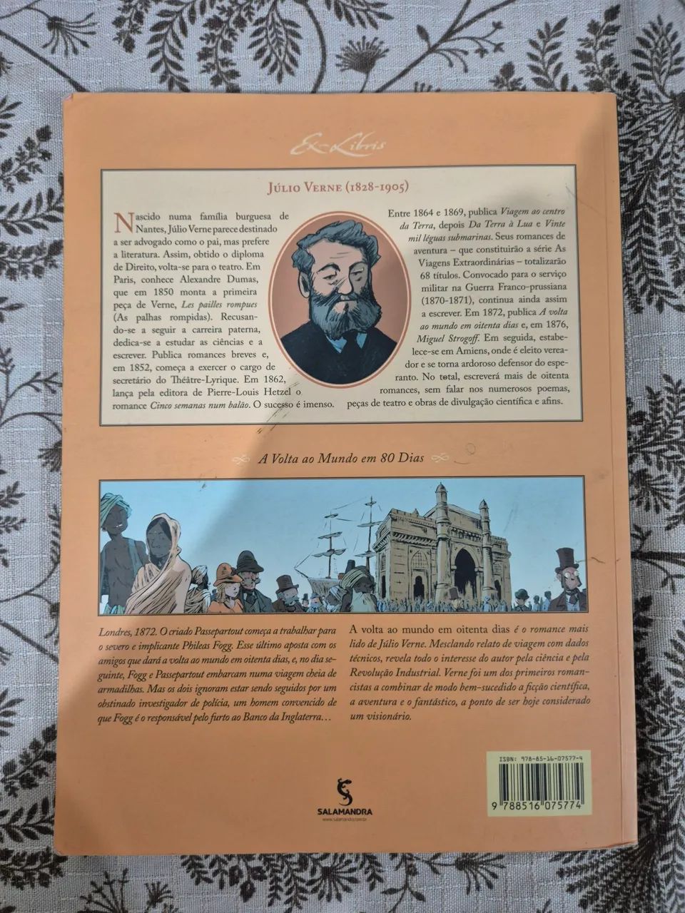 A volta ao mundo em 80 dias (clássico em quadrinhos) - Livros e