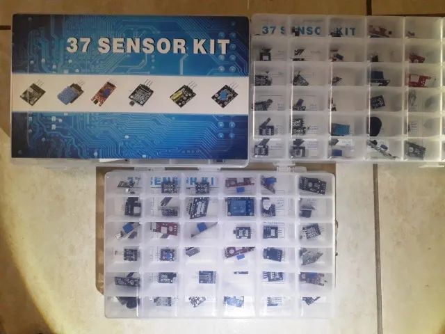 arduino Kit 37 Sensores Completo ou a unidade e 8 reais - Peças de ...
