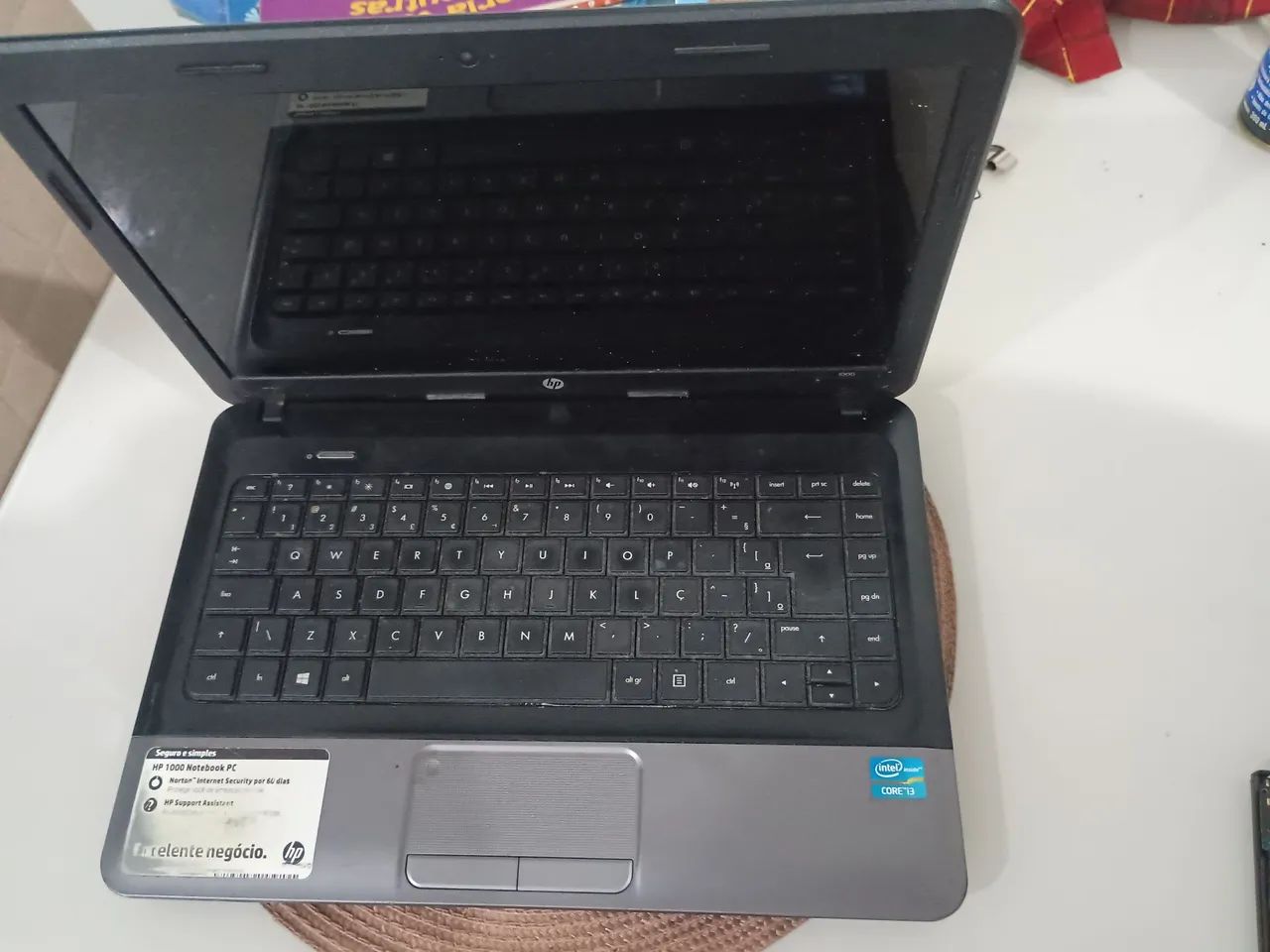 Notebook HP 1000 para retirada de peças  - Foto 5