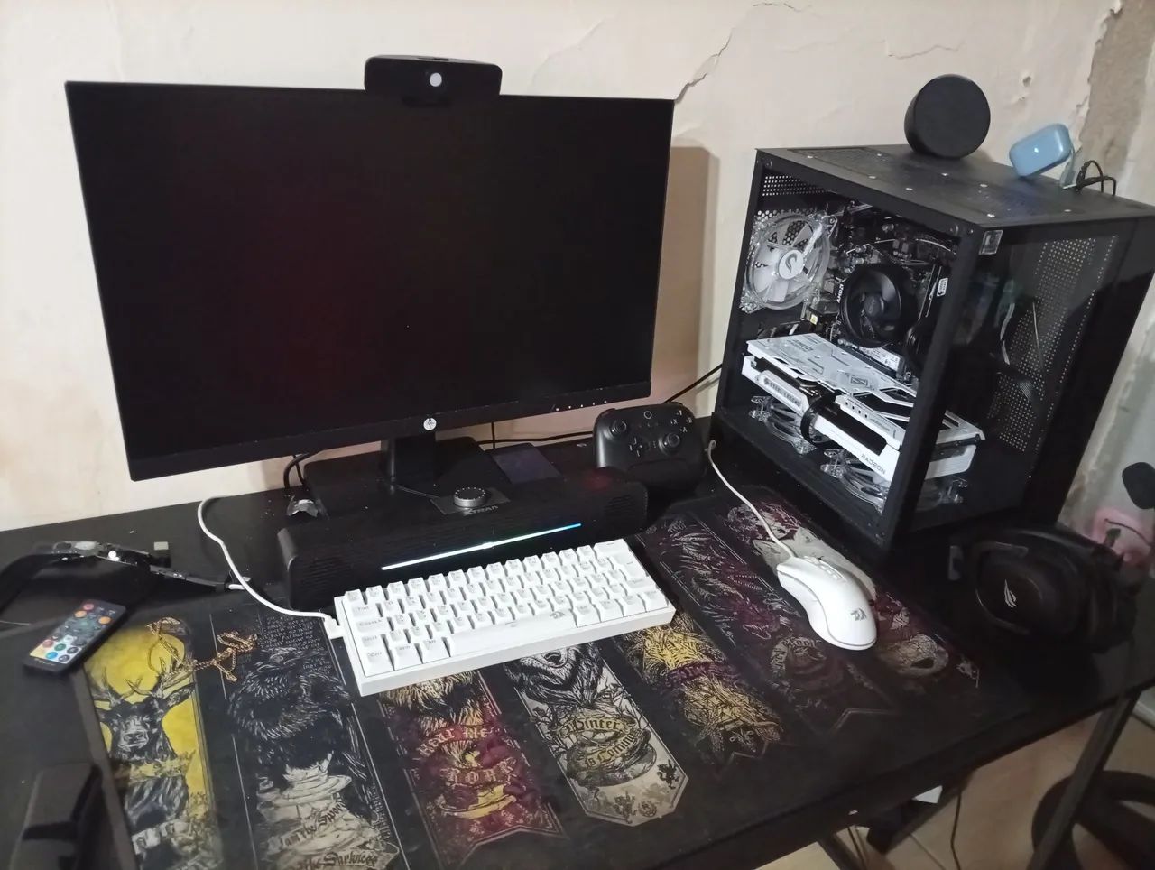 Kit AM5 Processador Ryzen 5 7600 e placa mãe A620m-k - Foto 3
