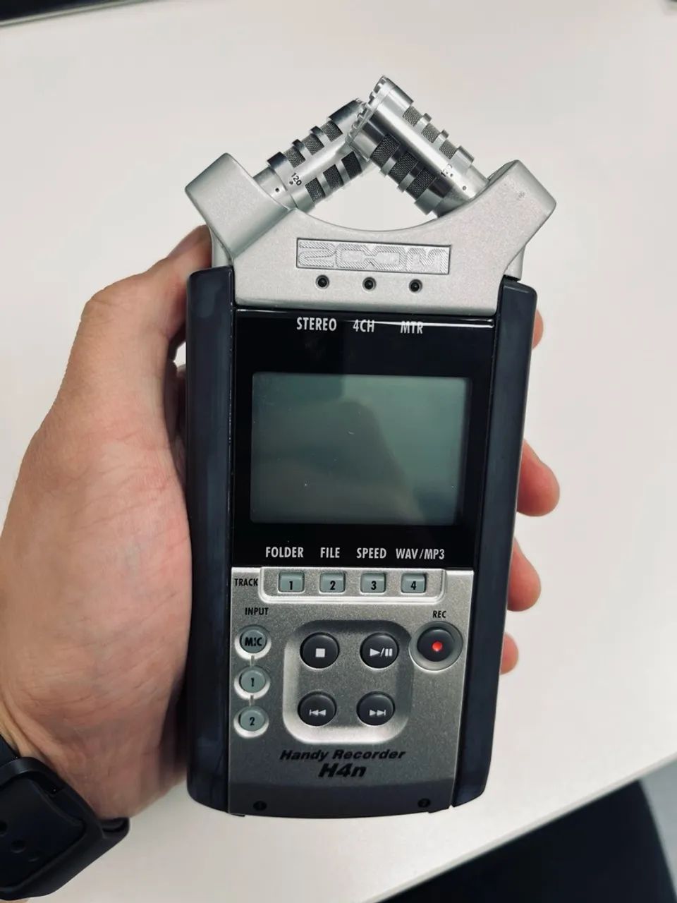 Zoom H4n Handy Recorder - Gravador Profissional | Interface de