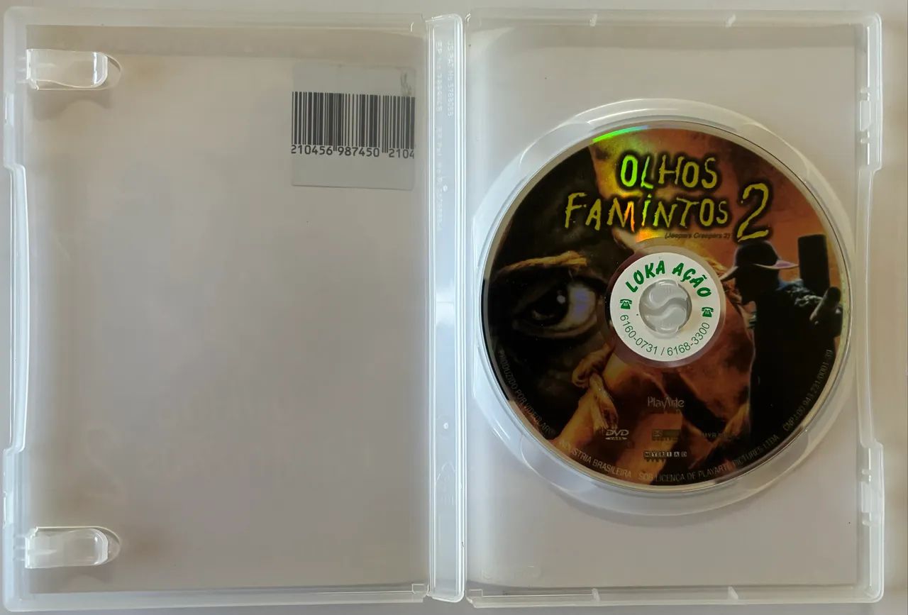 DVD - OLHOS FAMINTOS 2 - Foto 3
