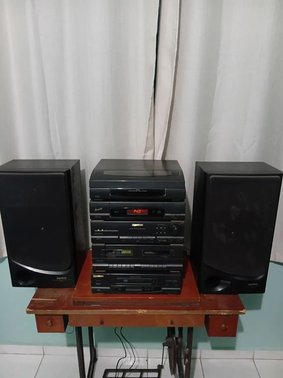 Vendo Toca disco 4 em 1 Gradiente AT70 - Foto 5