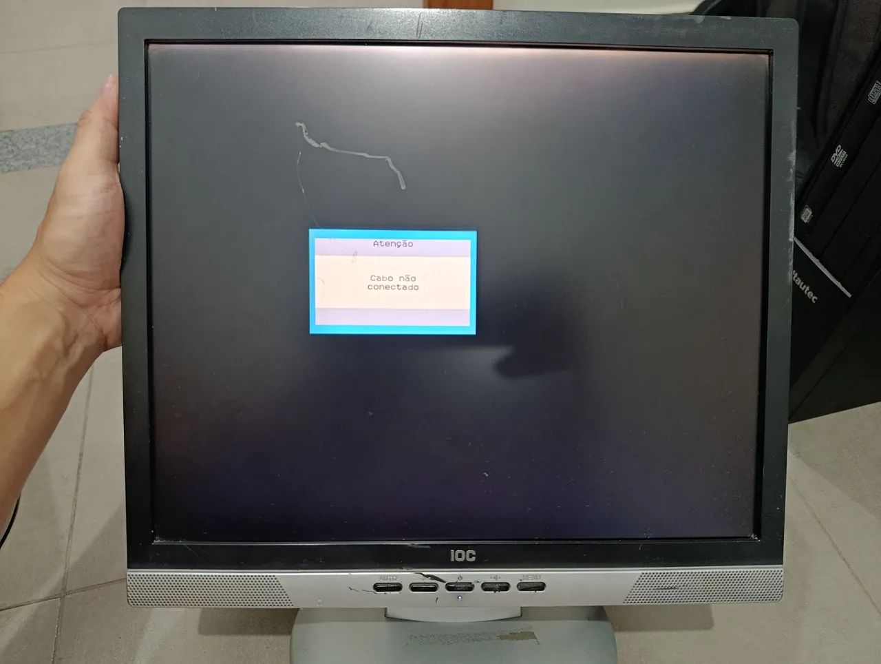 Monitor LCD 17 polegadas AOC