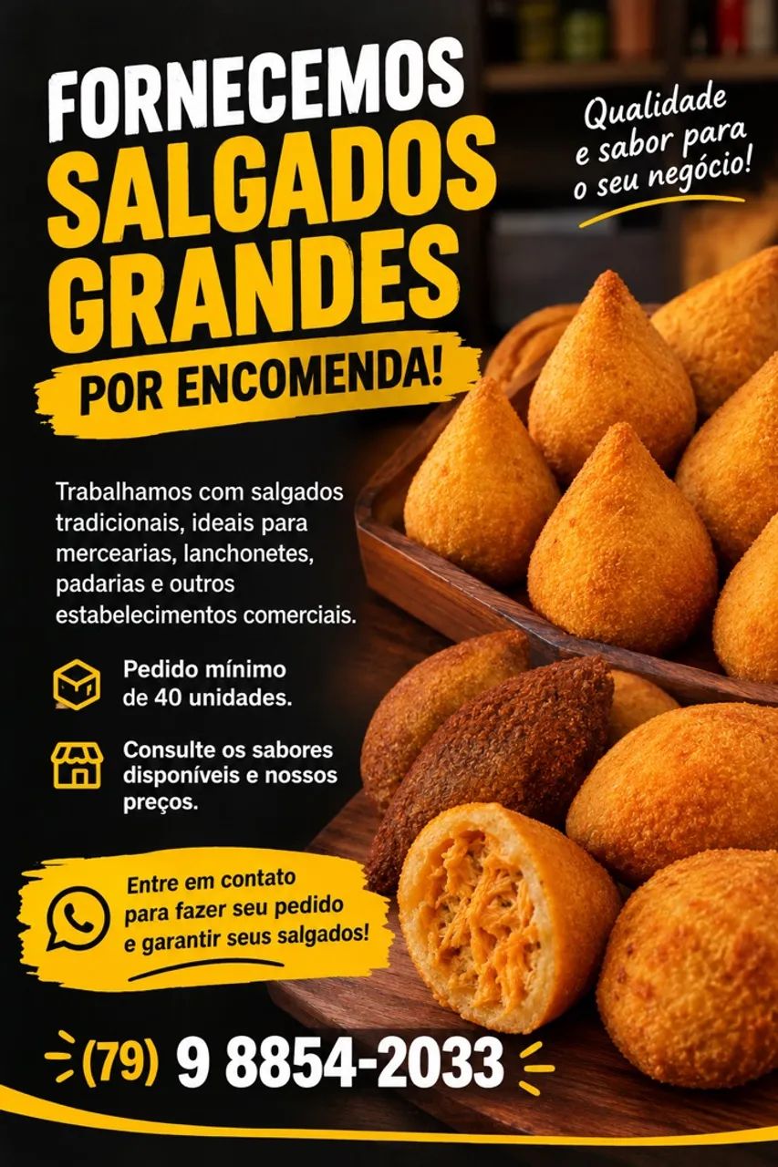 Fornecimento de Salgados