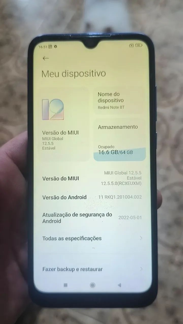 Xiaomi Redmi Note 8T 64GB - Usado, funcionando perfeitamente! - Foto 4