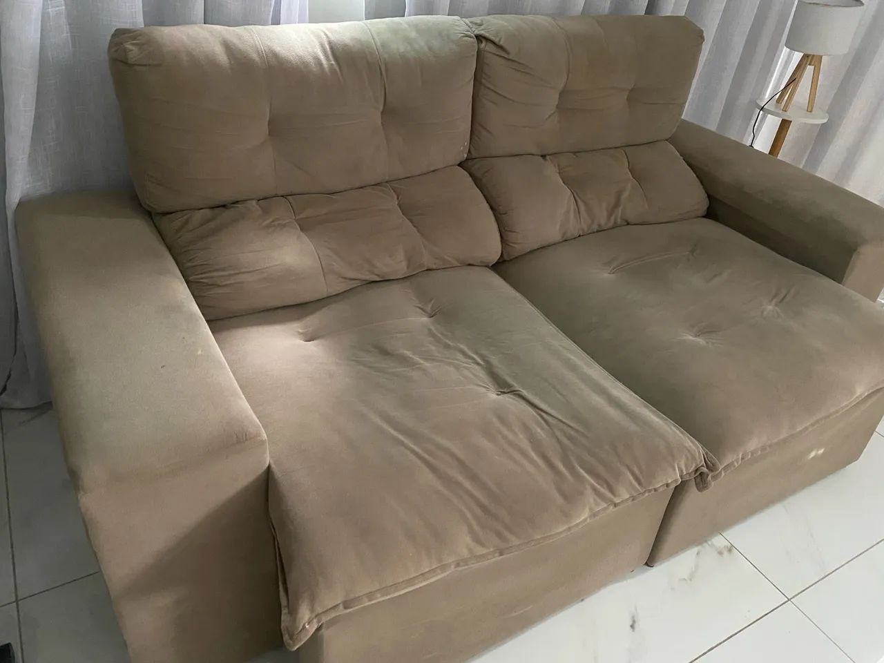 Sofá retrátil usado - Foto 2