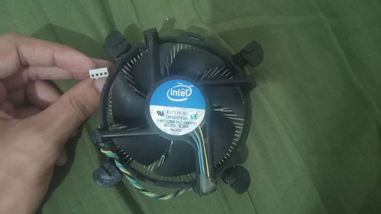 Cooler original Intel 4 pinos PWM