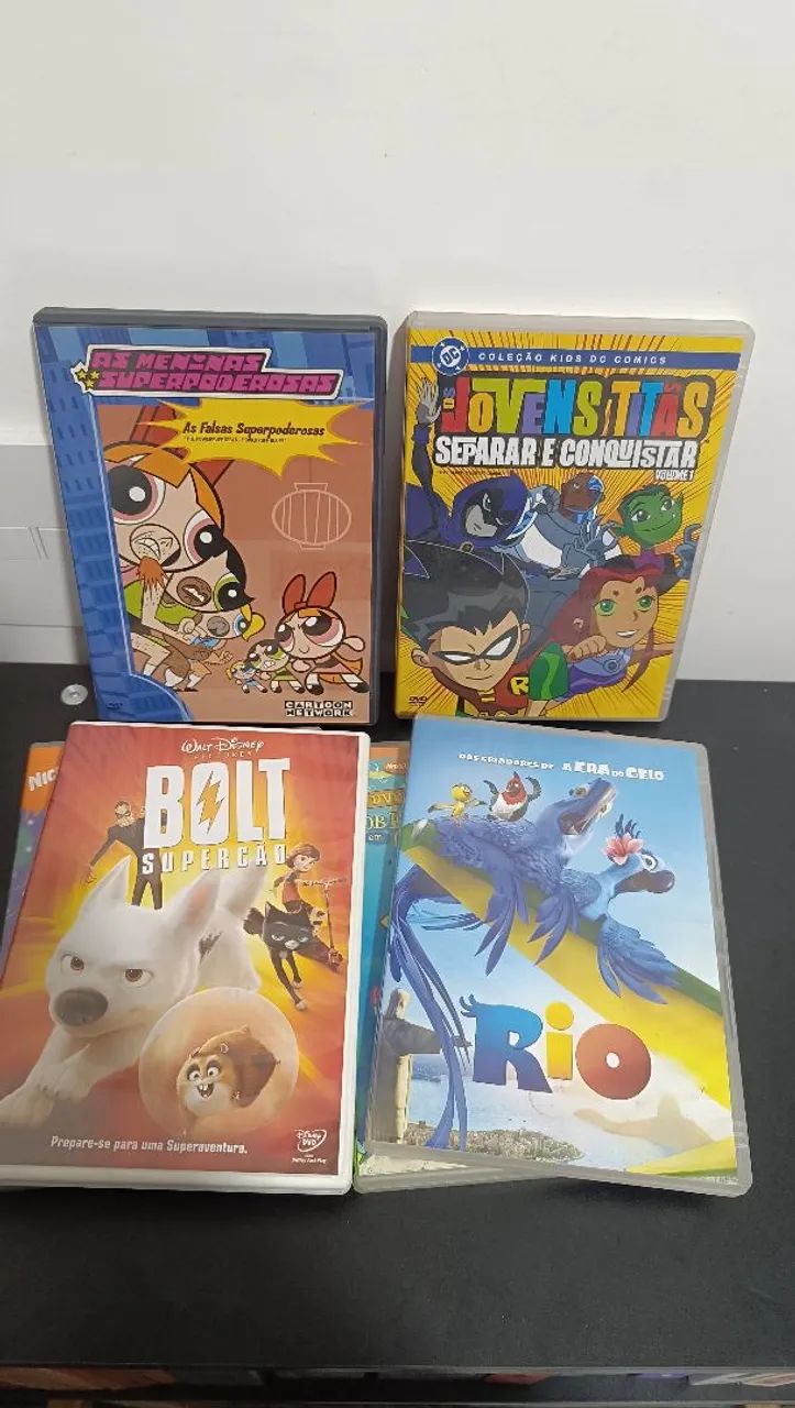 Lote de DVDs infantis - 16 DvDs
