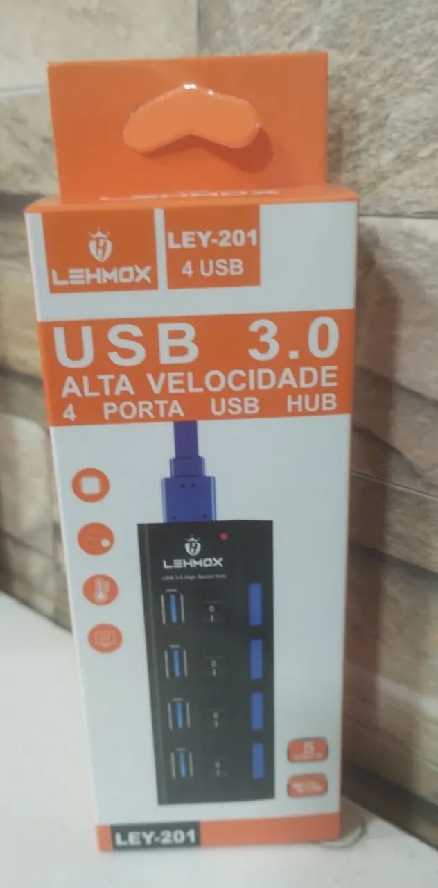 Hub usb 4 portas 3.0 - Foto 2
