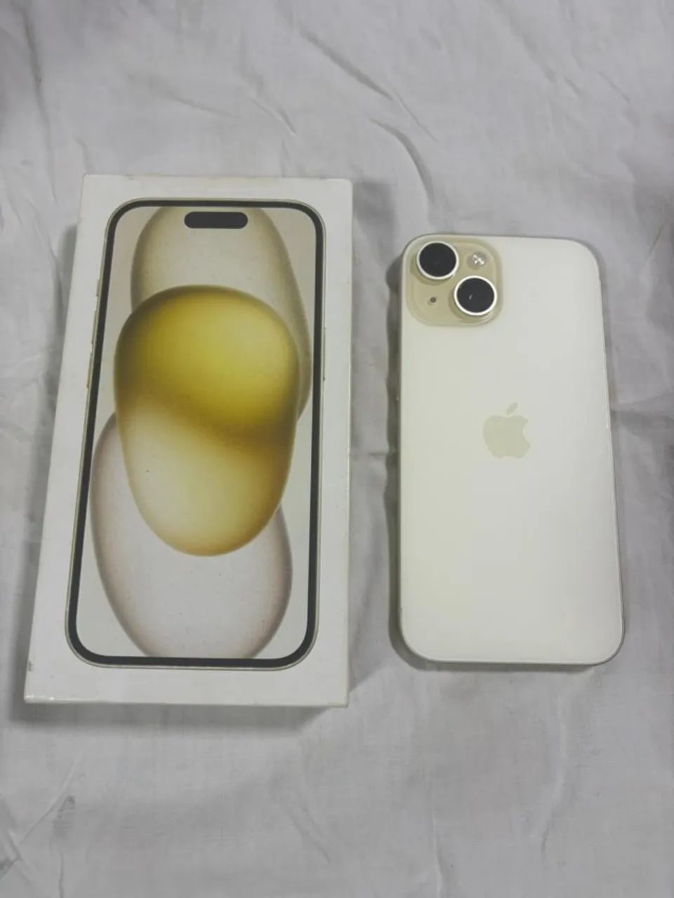 iPhone 15 128 gb amarelo - Impecável