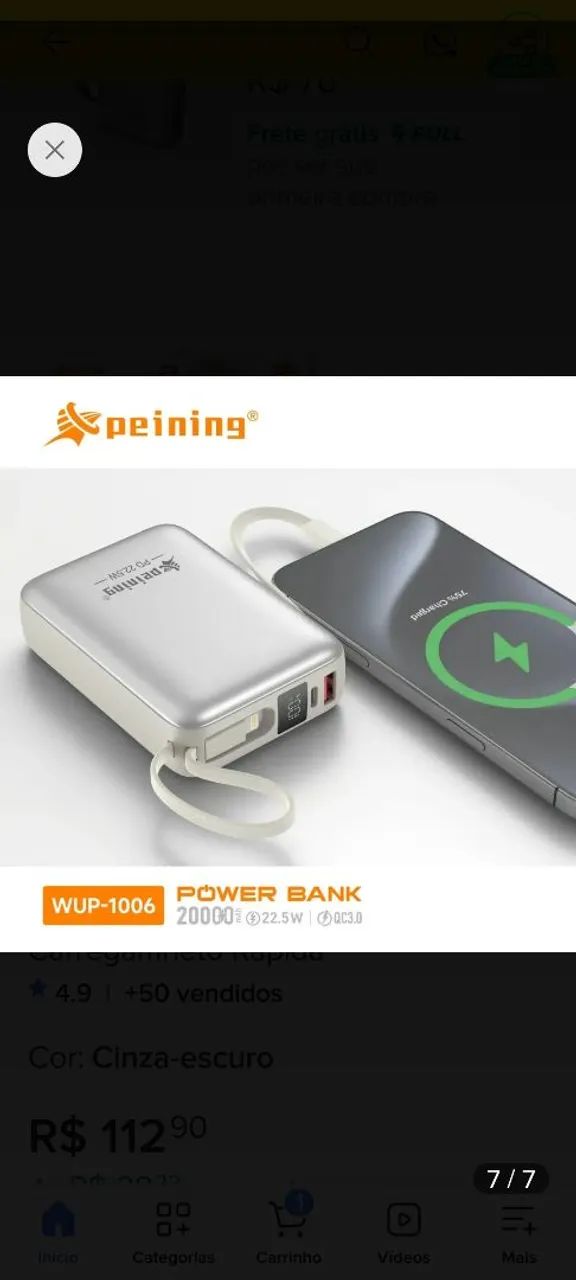 Power Bank 20000mAh - Foto 4