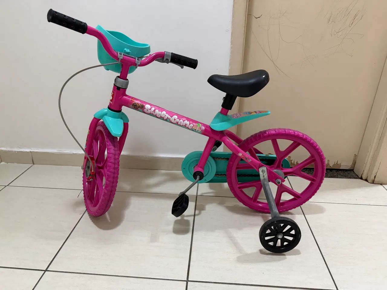 Bicicleta infantil aro 14  - Foto 3
